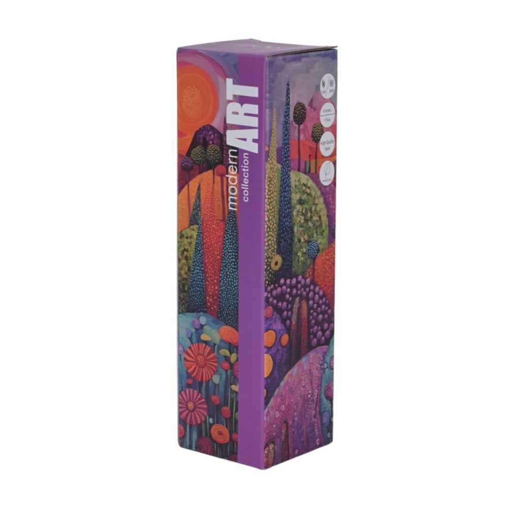 Butelka termiczna 500 ml Duo - Modern Bubbly Hills - obrazek 3