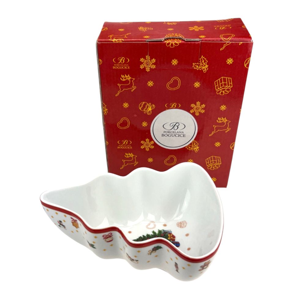 Patera głęboka choinka 19 cm Bogucice - Cicha Noc 0986 - obrazek 3