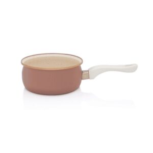 Rondel emaliowany 1,5 l Metalac - Mokka