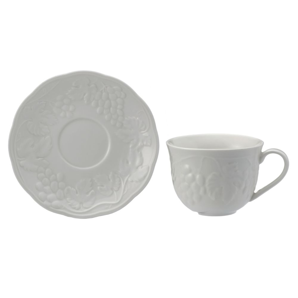 Komplet 6 filiżanek ze spodkami 340 ml – Marco Polo - obrazek 3