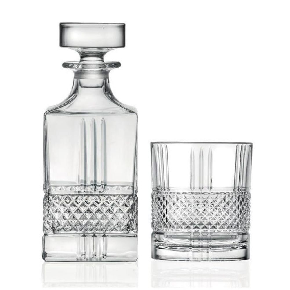 Zestaw do whisky 340 ml z karafką Bohemia - Brillante